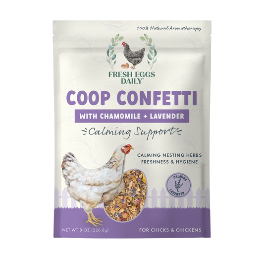 Fresh Eggs Daily Coop Confetti Nesting Herbs 8 oz.