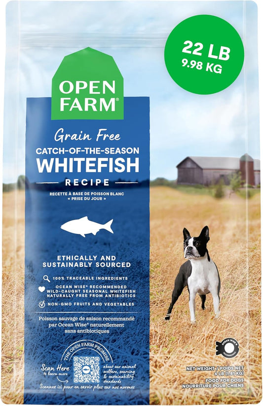 Open Farm Grain-Free Catch-of-The-Season Whitefish -22lb