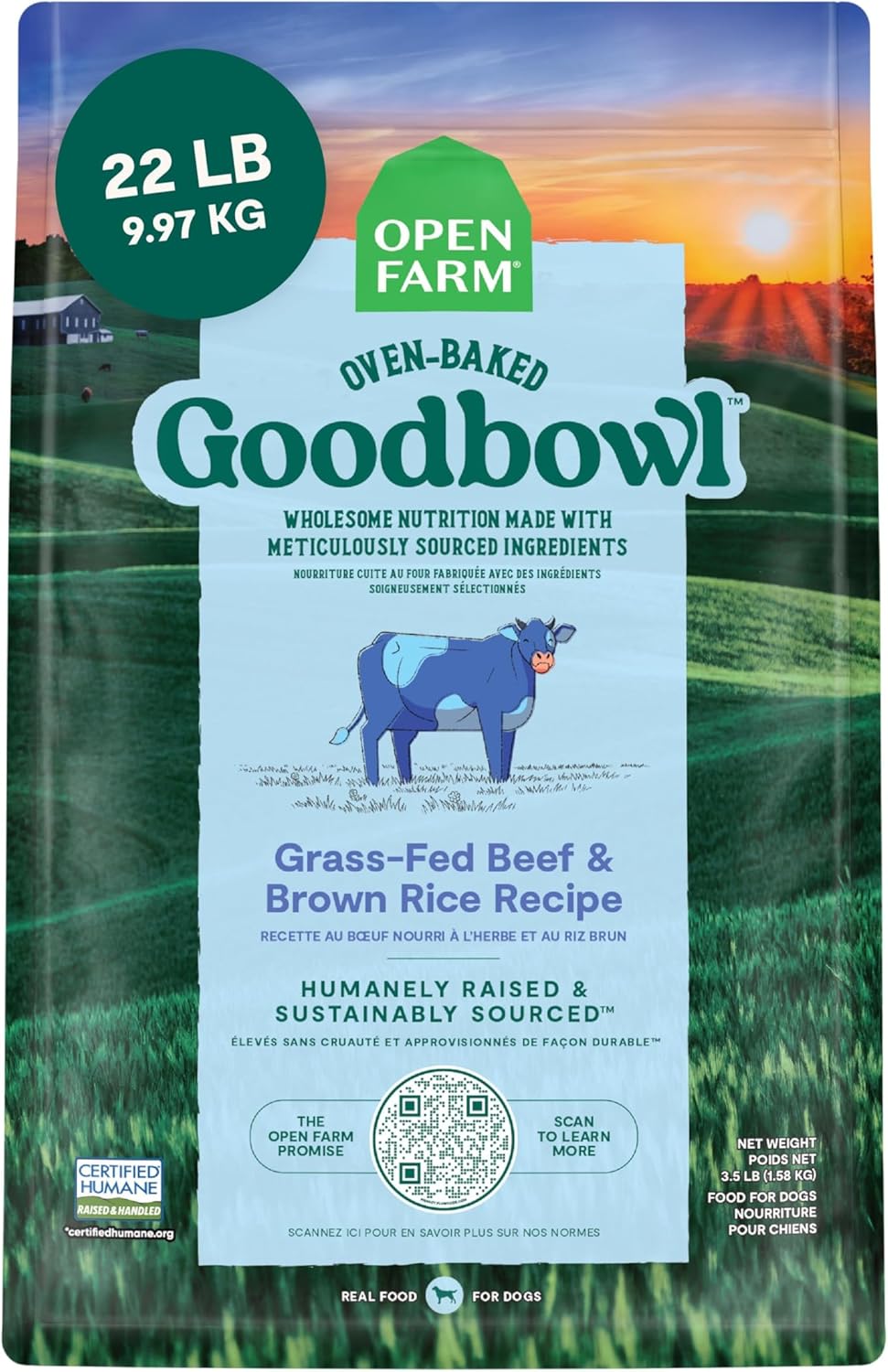 Open Farm Goodbowl Grass-Fed Beef Brown Rice Recipe