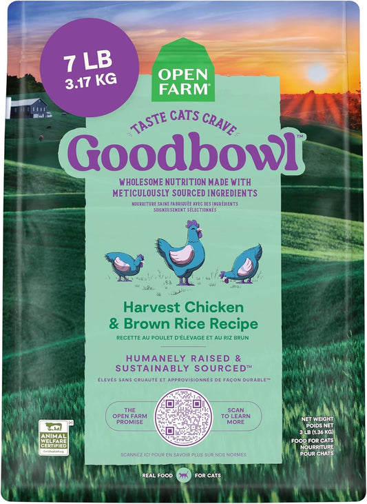 Open Farm Goodbowl  Harvest Chicken &amp; Brown Rice - 7lb
