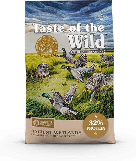 Taste of the Wild Ancient Wetlands with Roasted Fowl