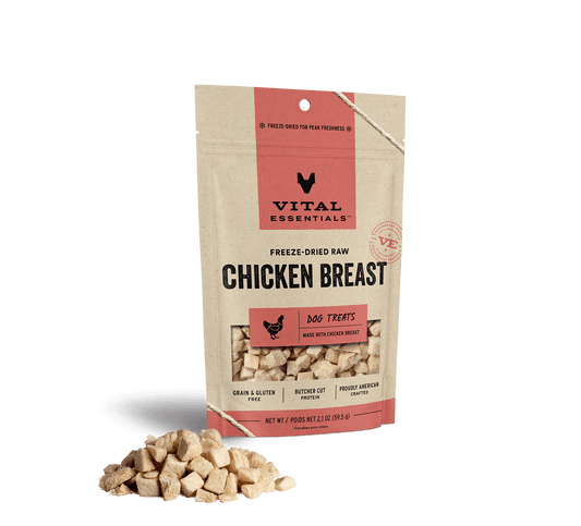 Vital Essentials Chicken Breast FD Dog Treats 2.1 oz