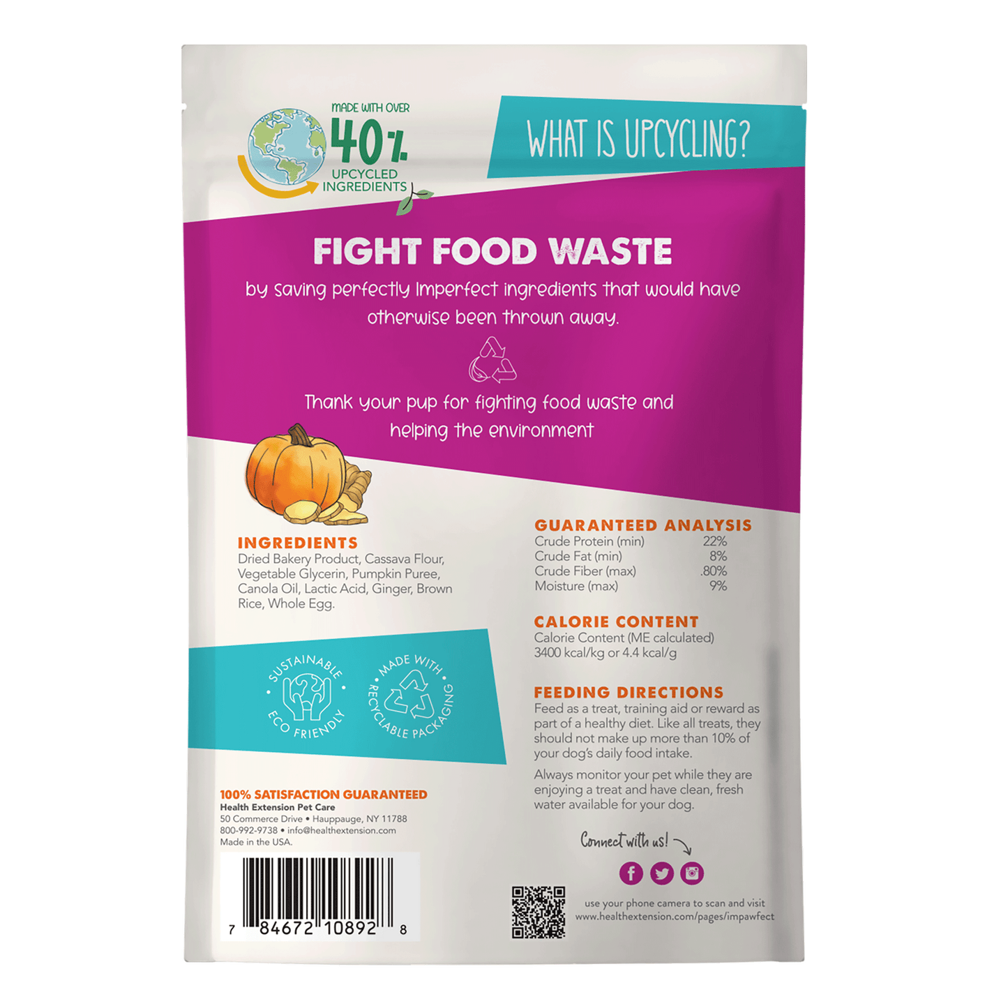 Impawfect Pumpkin & Ginger Treats for Digestive Support