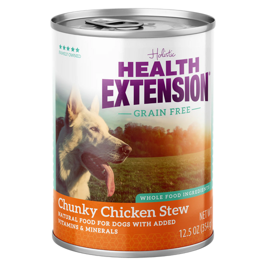 HEALTH EXTENSION GRAIN FREE CHUNKY CHICKEN STEW-12.5OZ