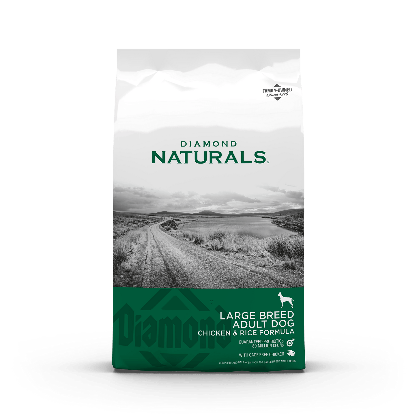 Diamond Natural Dog Large Breed Chicken and Rice 40lb