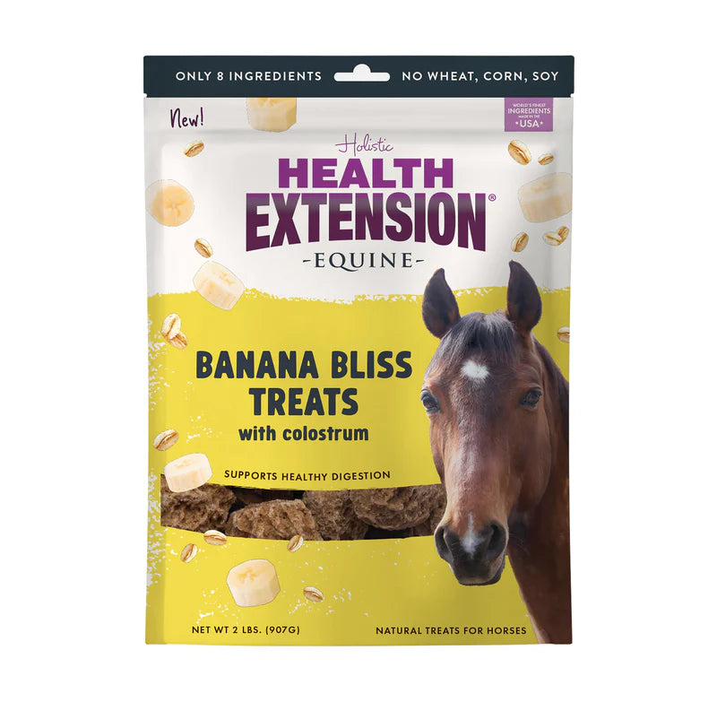 Health Extension Horse Treat Banana Bliss w/Colostrum 2lb