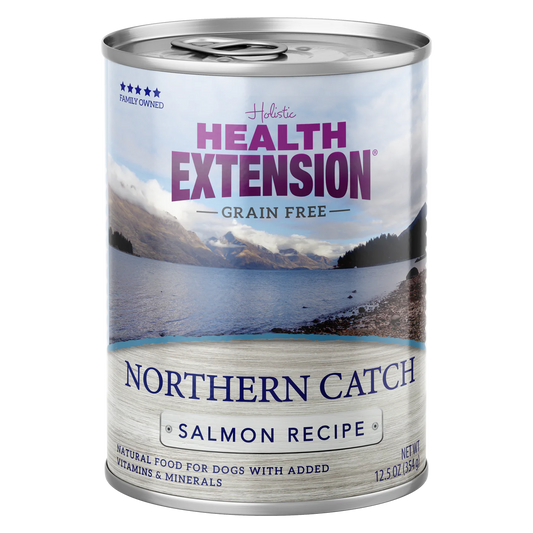 HEALTH EXTENSION GRAIN FREE NORTHERN CATCH - SALMON RECIPE 12.5