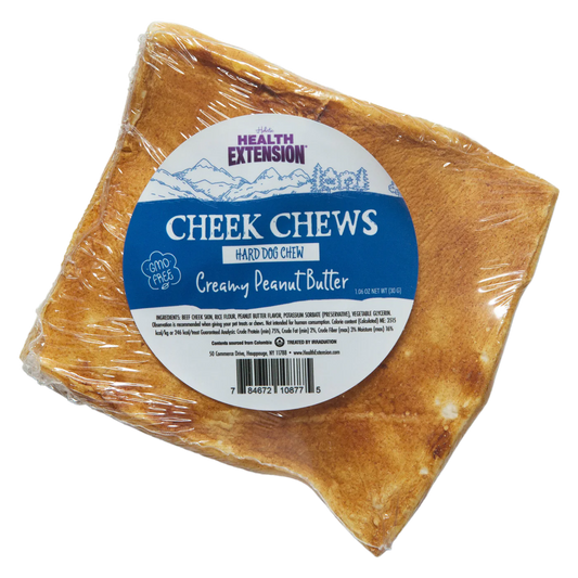 Health Extension Cheek Chews- Peanut Butter