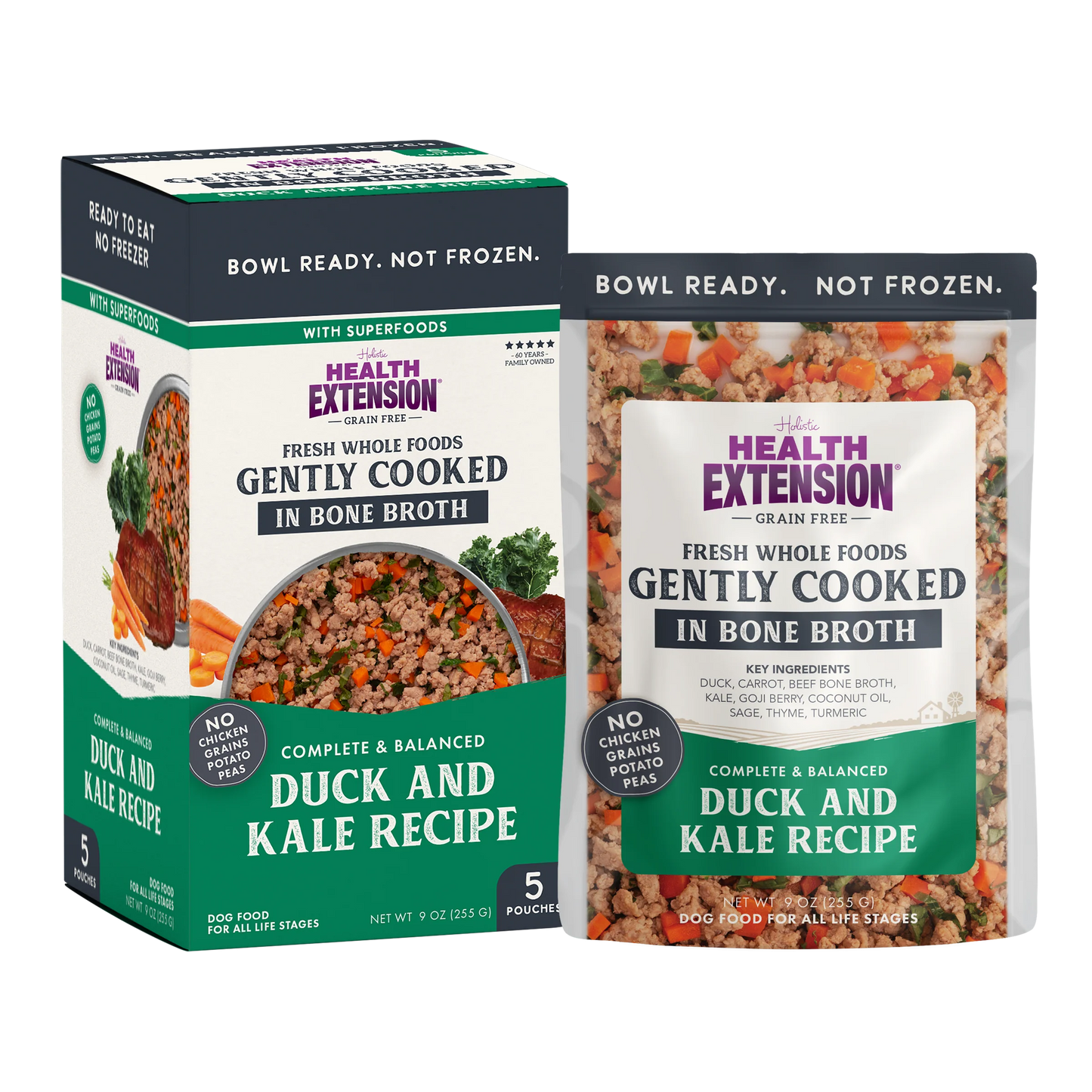 Gently Cooked Duck & Kale - 9oz