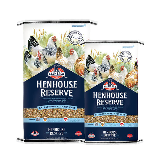 KALMBACH Henhouse Reserve® Extraordinary Whole Grain 17% Layer Feed -30lb