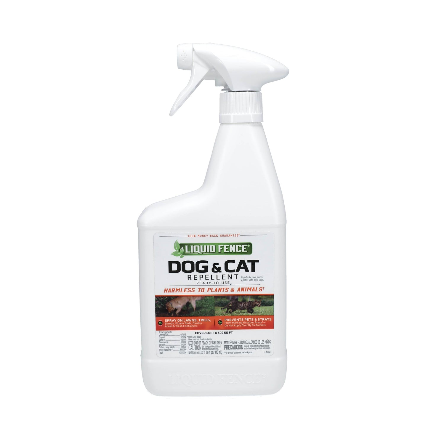 LIQUID FENCE Dog & Cat Repellent - 32 oz