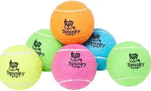 Spunky Pup Tennis Ball - Each