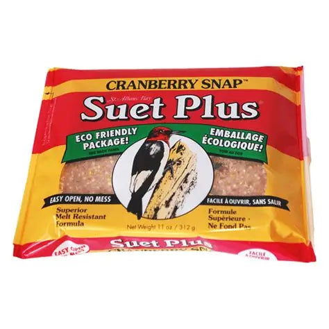 WS Suet Plus Cranberry Snap 11 oz