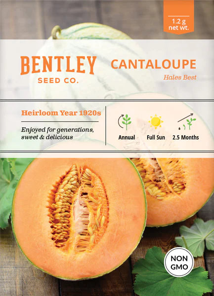 Bentley Seed Co. Cantaloupe Hales Best