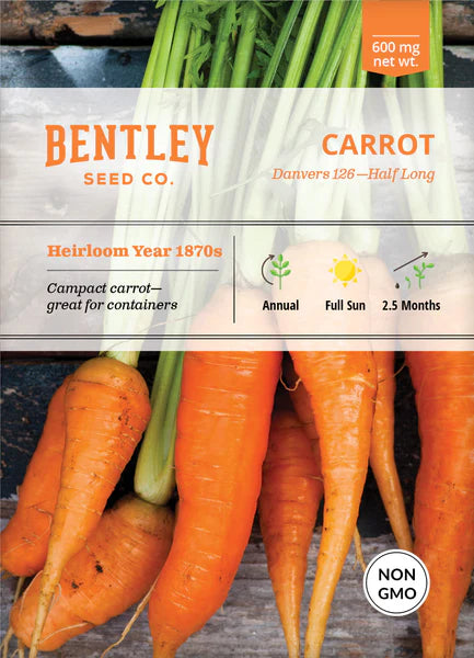 Bentley Seed Co. Carrot Danvers