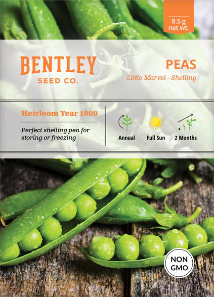 Bentley Seed Co. Peas- Little Marvel