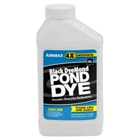 POND LOGIC & POND LAKE (AIRMAX) - Black DyeMond Pond Dye [32 oz]