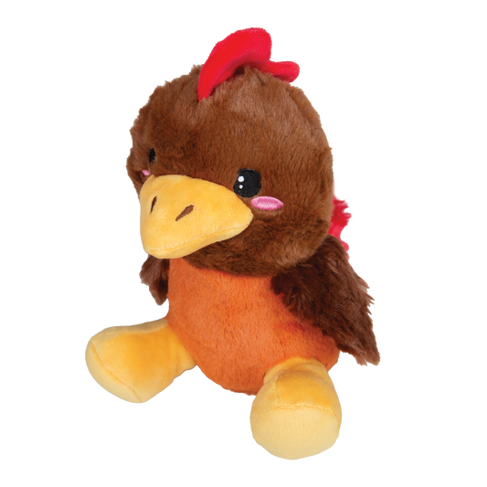 Rusty the Rooster Dog Toy