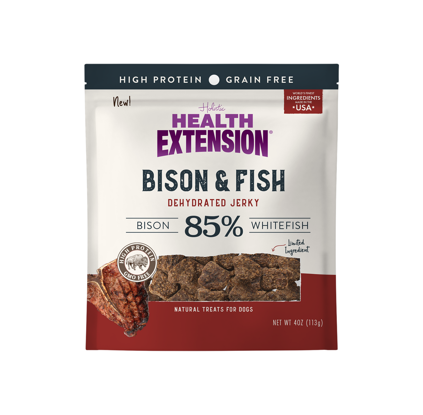 Bison & Fish Jerky