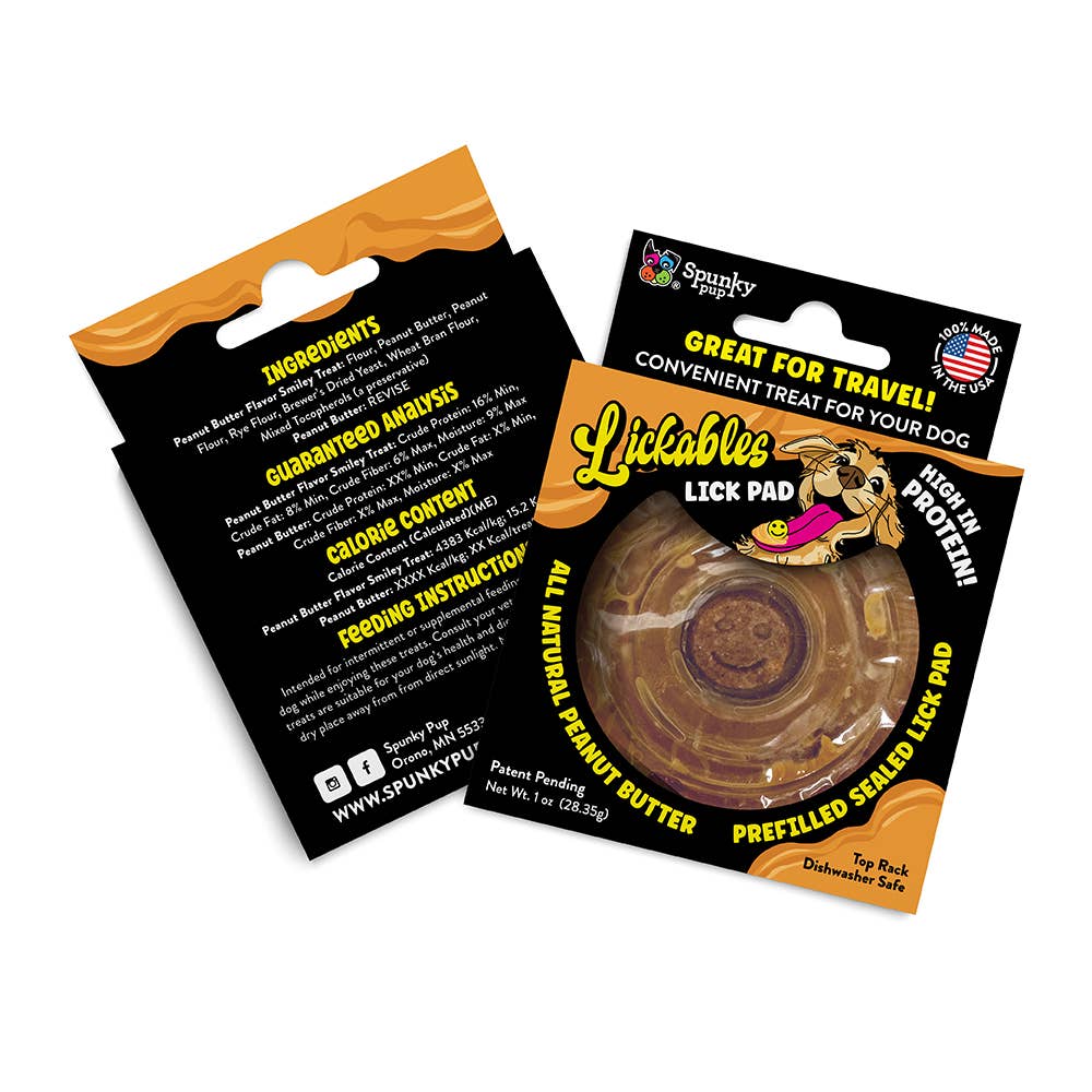 Lickables - Peanut Butter Filled Lick Pad