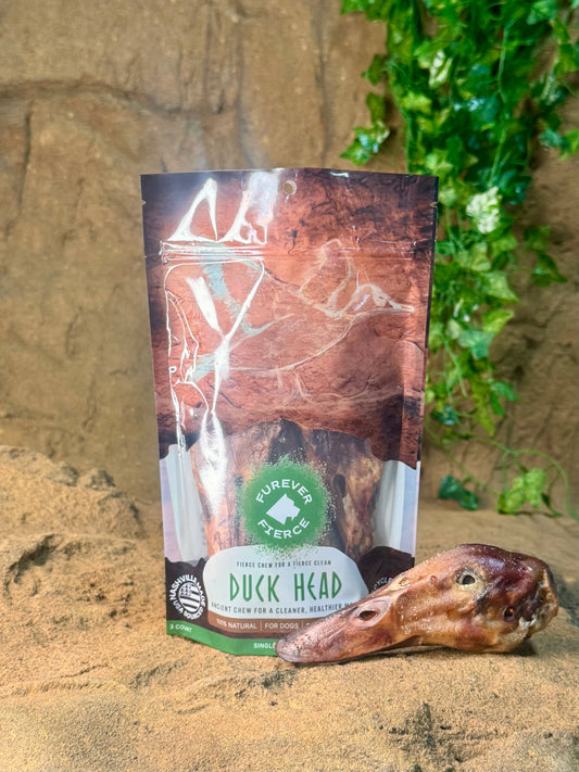 Duck Head Bag of 3 Dog Chew - Natural Single Ingredient