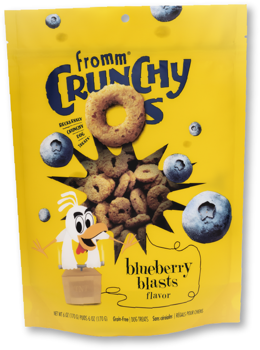 Fromm Crunchy O's Blueberry Blast 26oz