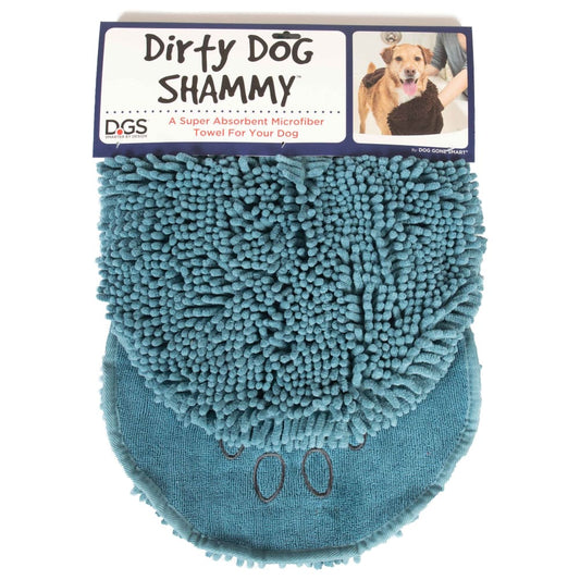 Dog Gone Smart Dirty Dog Shammy Towel, Blue