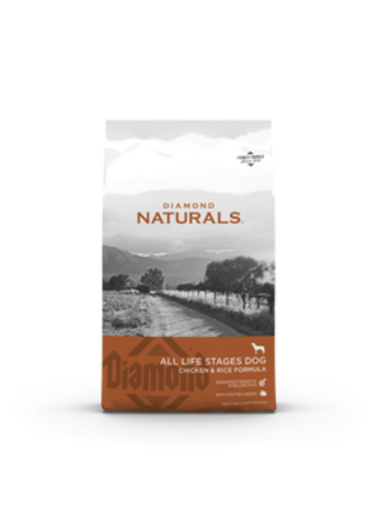 Diamond Natural Dog Chicken and Rice 40lb