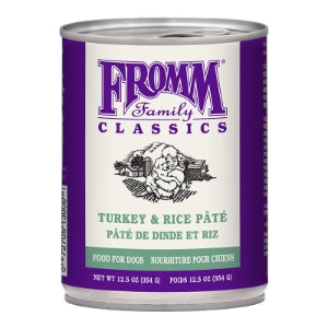 FROMM DOG CLASSIC PATE ADULT TURKEY 12.5OZ
