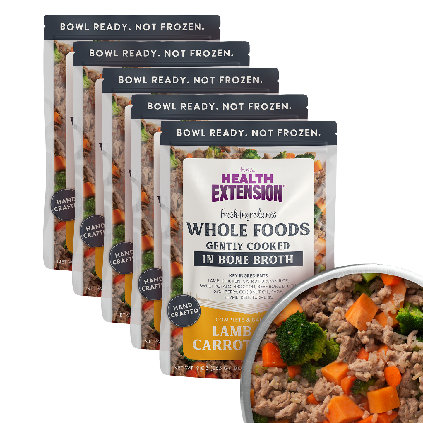 Gently Cooked Lamb & Carrot Recipe 9oz - Case