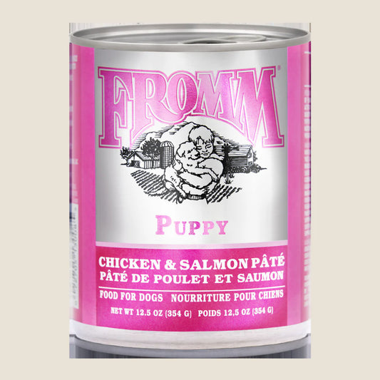 Fromm Puppy Chicken & Salmon Pâté -12.5OZ
