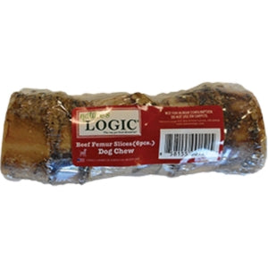 NATURE'S LOGIC DOG SLICED BEEF FEMUR 1IN