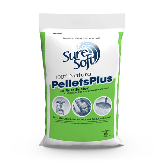 SURESOFT Water Softener Pell w/RustBust 40lb
