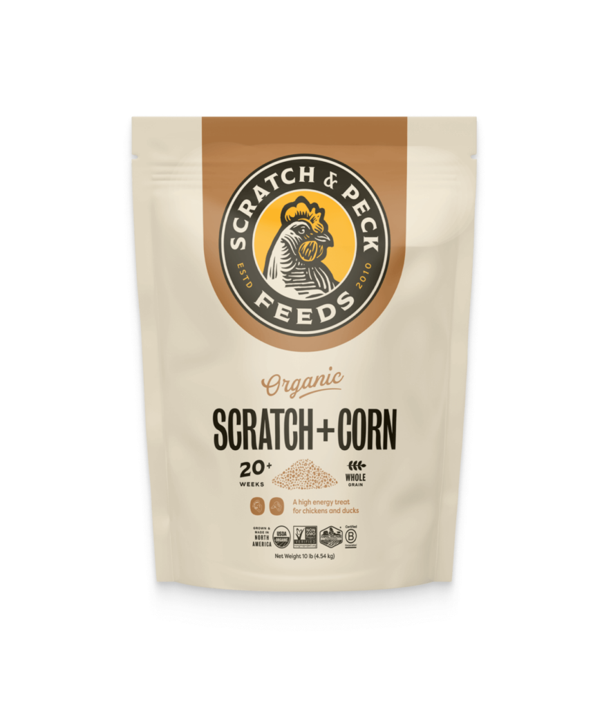 SCRATCH N PECK Organic Scratch and Corn [10 lb]