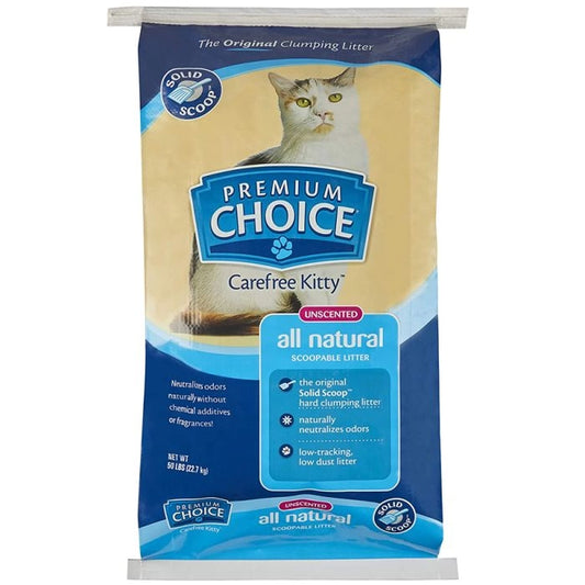 Premium Choice Scoopable Cat Litter [50 lb]